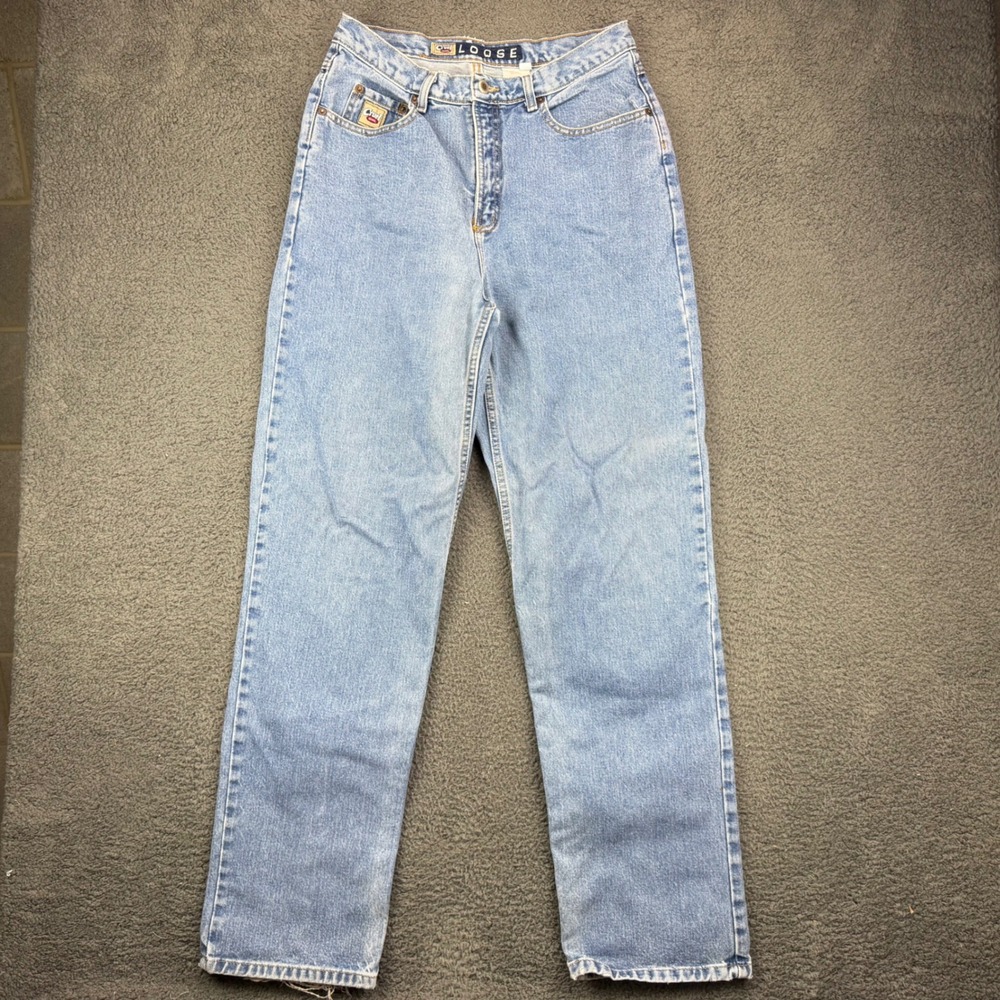 Cruel Girl Loose Fit Light Wash Denim Jeans Women Size 13 Long